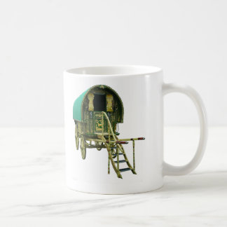 Café taza gitana de la caravana