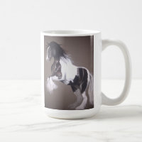 taza gitana del semental del vanner/taza gitana de