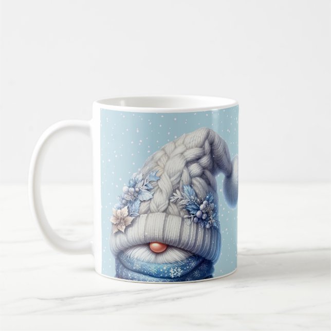 Café Taza Gnome de Invierno Hola (Izquierda)