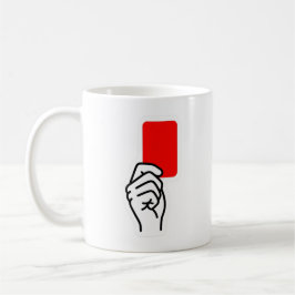 Café Taza gráfica sarcástica de expulsión con tarjeta r