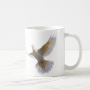 Café Taza grande de la paloma