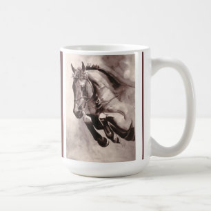 Café Taza grande de la sepia