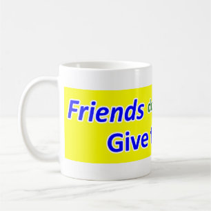 Café Taza grande de los amigos
