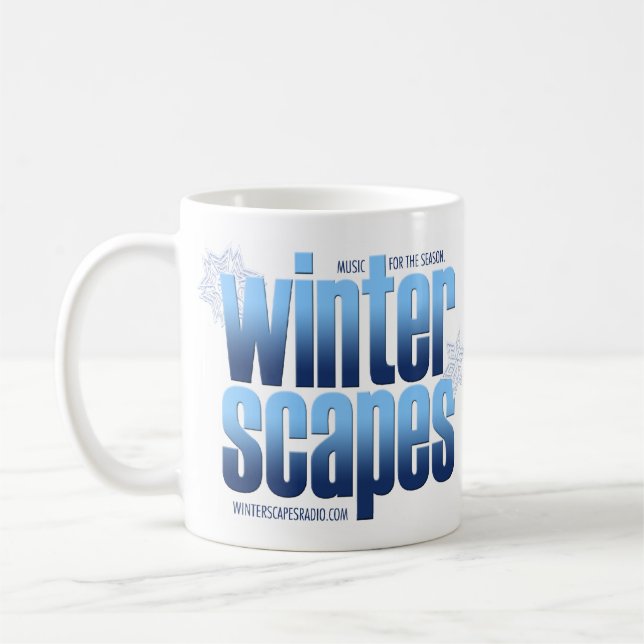 Café Taza grande de Winterscapes (Izquierda)