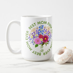Café Taza grande del Día de la Madre con Blumenstrauss