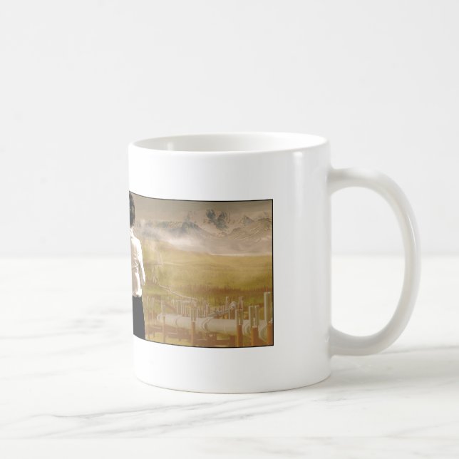 Café Taza grande del jefe del Web site de C4P (Derecha)