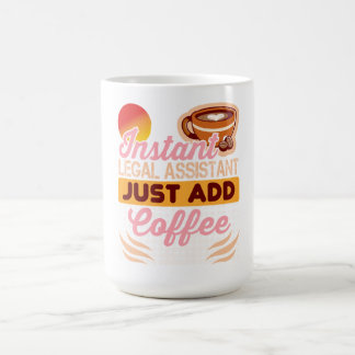 Café Taza grande para asistente legal de 15oz