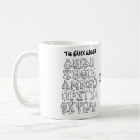 Taza griega de la chuleta de la vida