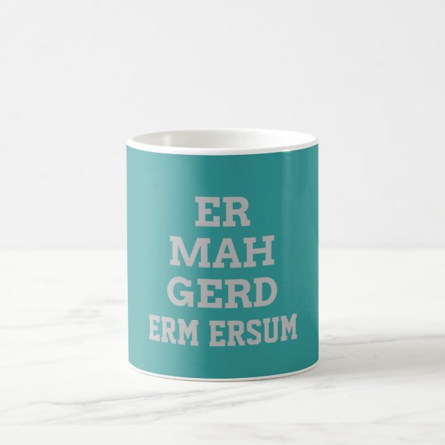 Café Taza gris de Ermahgerd (Centro)