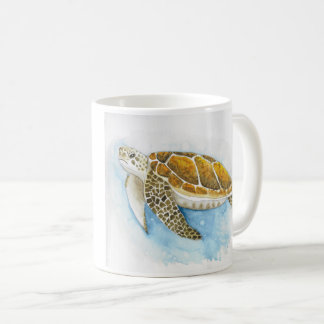 Café Taza gruñona de la tortuga de mar