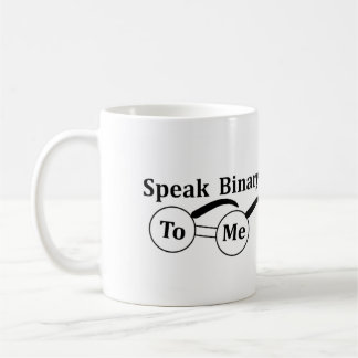Café Taza 'Háblame en Binario' 11oz para entusiastas de