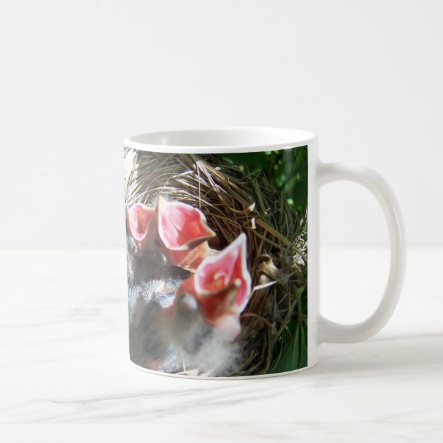 Café Taza hambrienta de los bebés (Derecha)