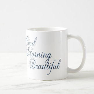 Café Taza hermosa de la buena mañana