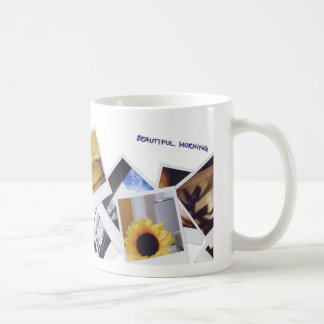 Café Taza hermosa de la mañana