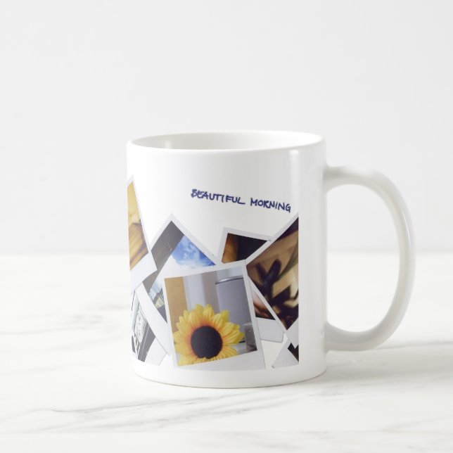 Café Taza hermosa de la mañana (Derecha)