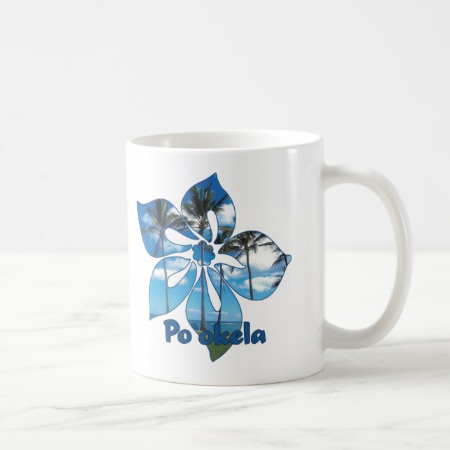 Café Taza "Hibisco de Palma" (Derecha)
