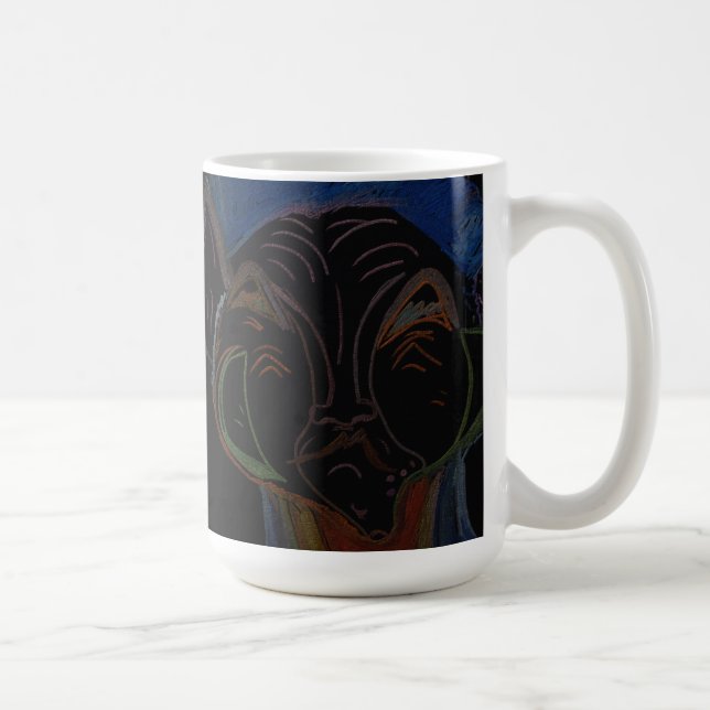 Café Taza híbrida de ciencia ficción (Derecha)