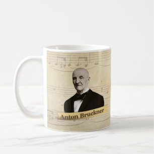 Café Taza histórica de Anton Bruckner