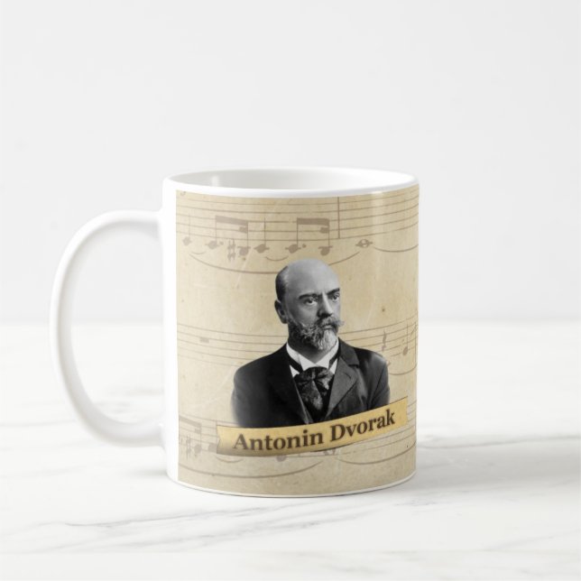 Café Taza histórica de Antonin Dvorak (Izquierda)