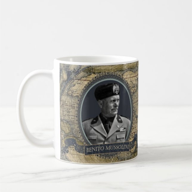 Café Taza histórica de Benito Mussolini (Izquierda)