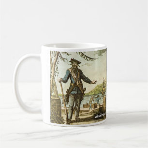 Café Taza histórica de Blackbeard