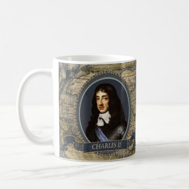 Café Taza histórica de Charles II (Izquierda)