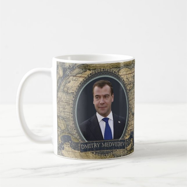 Café Taza histórica de Dmitry Medvedev (Izquierda)