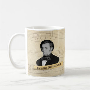 Café Taza histórica de Franz Schubert