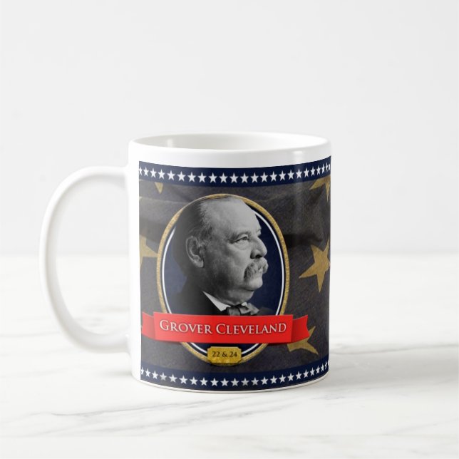 Café Taza histórica de Grover Cleveland (Izquierda)