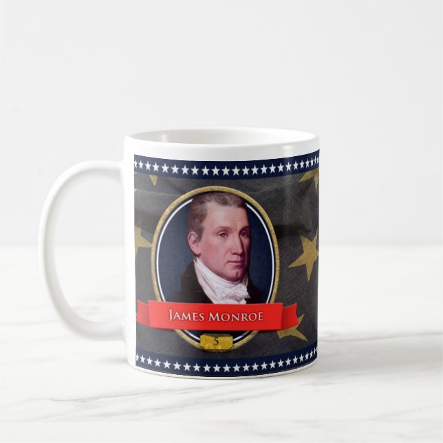 Café Taza histórica de Jame Monroe (Izquierda)