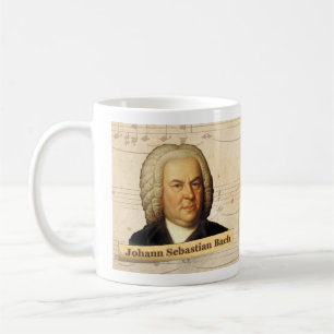 Café Taza histórica de Johann Sebastian Bach