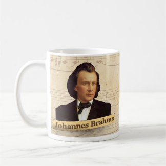 Café Taza histórica de Johannes Brahms