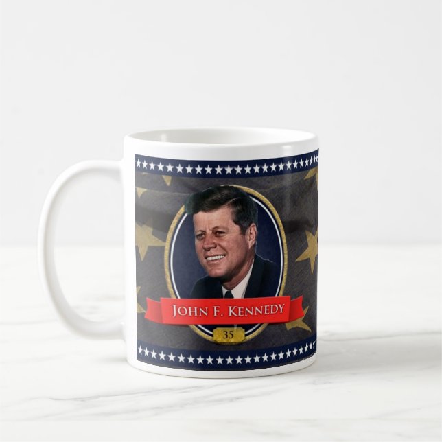 Café Taza histórica de John F. Kennedy (Izquierda)