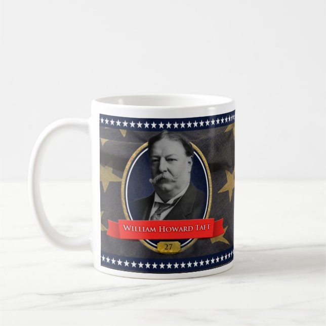 Café Taza histórica de William Howard Taft (Izquierda)