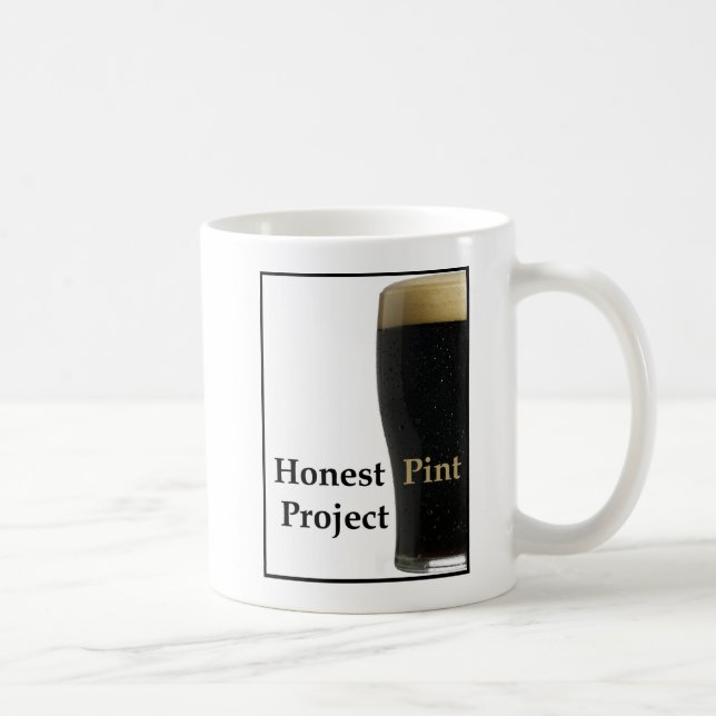 Café Taza honesta de la pinta (Derecha)