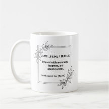 Taza Huele Como Un Compañero De Trabajo Traidor Qu