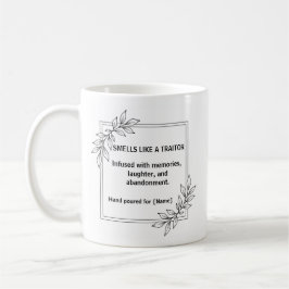 Café Taza Huele Como Un Compañero De Trabajo Traidor Qu