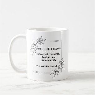 Café Taza Huele Como Un Compañero De Trabajo Traidor Qu