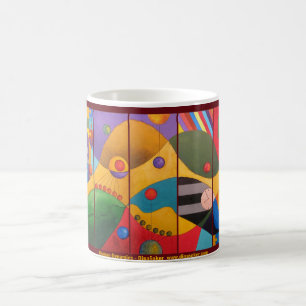 Café Taza humana de la dinámica