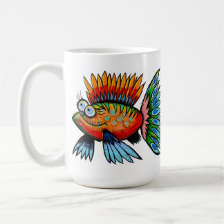 Café Taza I de los pescados del artista Juan Donato