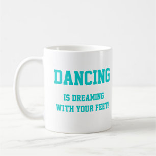 Café Taza ideal de la danza