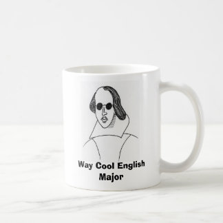 Café Taza importante inglesa fresca de la manera