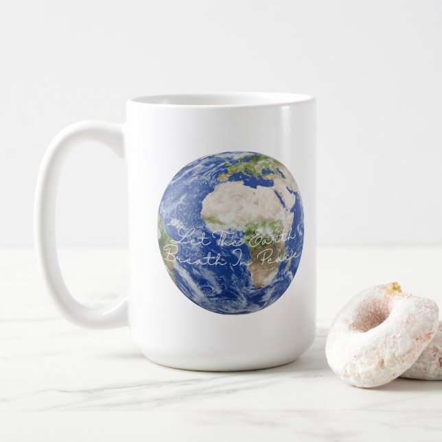 Café Taza Impresa con Foto de Nature's Sip (Con donut)