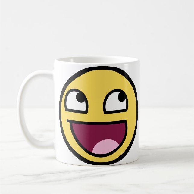 Café Taza impresionante de la cara (Izquierda)