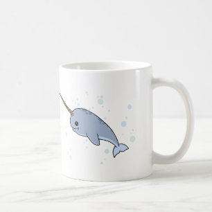 Café Taza impresionante de Narwhal