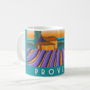 Café Taza impresionante de Provenza Francia