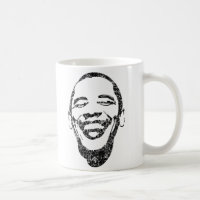 Taza infecciosa de Obama del voto de la sonrisa