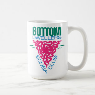 Café Taza inferior de los habitantes
