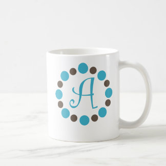 Café Taza inicial "A " de Dotz