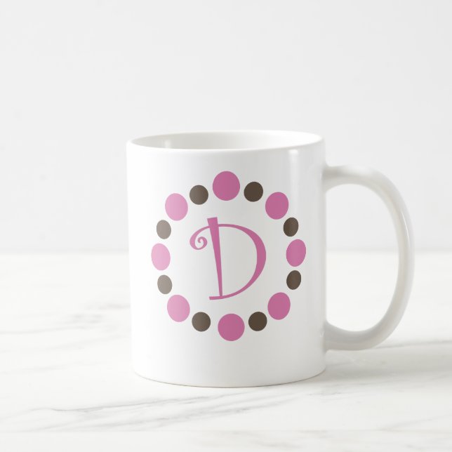 Café Taza inicial "D " de Dotz (Derecha)